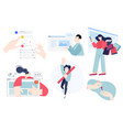 people concepts vector image