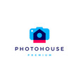 photo house real estate logo icon vector image
