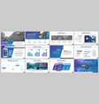 powerpoint presentation templates vector image vector image