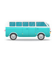 retro bus concept for vintage vector image