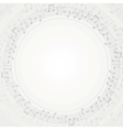 music frame vector image vector image