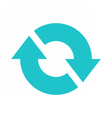 arrow sign rotation icon reload button refresh vector image