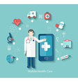 medical concept infographic vector image vector image