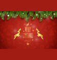christmas composition holiday wishes vector image vector image