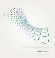halftone dots vector image vector image