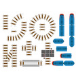 top view railway tracks and railroad transport vector image