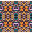 seamless geometry vintage pattern ethnic style vector image