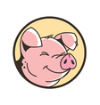 Pig face Royalty Free Vector Image - VectorStock