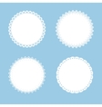 collection of vintage designed frames vector image vector image
