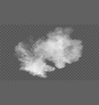 transparent special effect stands out with fog vector image
