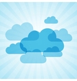 clouds frames vector image vector image