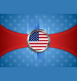 usa background labor day independence day vector image