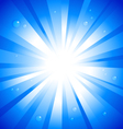 sunburst background vector image vector image