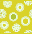 seamless pattern with geometric aboriginal vector image