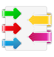arrows vector image vector image