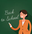 back to school banner vector image vector image