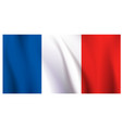 flag france vector image