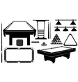 pool vector image vector image