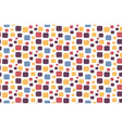 seamless pattern for fabric from squares vector image