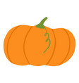 cartoon pumpkin icon vector image