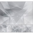 fractal abstract background vector image vector image