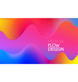 moving colorful abstract background dynamic vector image vector image