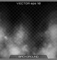 fog or smoke vector image