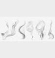 smoke set vector image