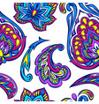indian ethnic seamless pattern vector image