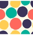 watercolor polka dots vector image