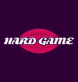 american football logo template-hard game vector image vector image