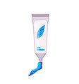 hygiene toothpaste cartoon vector image vector image