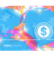 abstract creative concept line draw vector image vector image