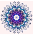 beautiful card with feathe vector image vector image
