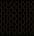 modern seamless golden pattern vector image