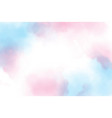 beautiful sweet cotton candy twilight sky vector image vector image