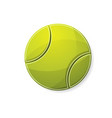 tennis yellow symbol vector image