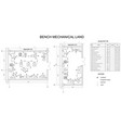 drawing of vehicle fleet format vector image