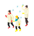 winter holiday icon vector image