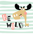 moose vector image
