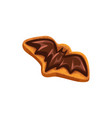 candy with praline and ganache sugary confection vector image vector image