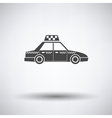 taxi car icon vector image