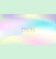 abstract sky pastel rainbow gradient background vector image