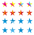star design logo vector image