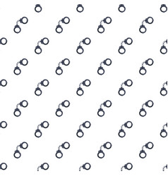 Handcuffs pattern seamless Royalty Free Vector Image