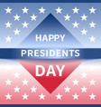 happy presidents day banner vector image