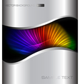 abstract rainbow background vector image vector image