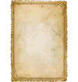 old card vector image vector image