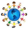 children of the world vector image