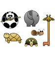 animal babies vector image